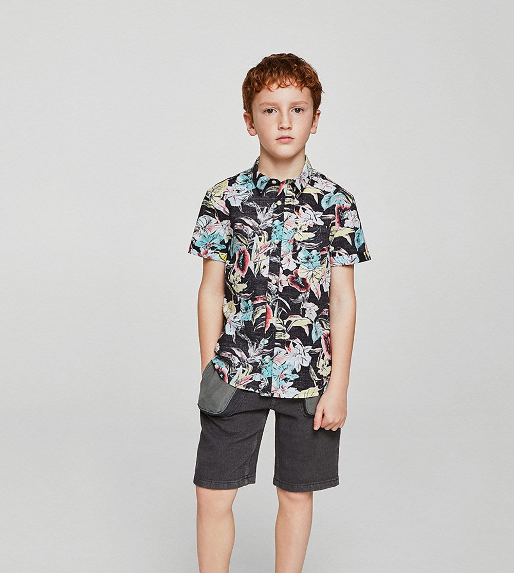 Hawaiian printed shirt