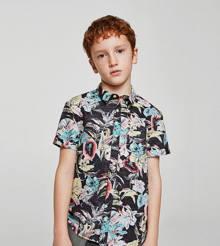 Hawaiian printed shirt